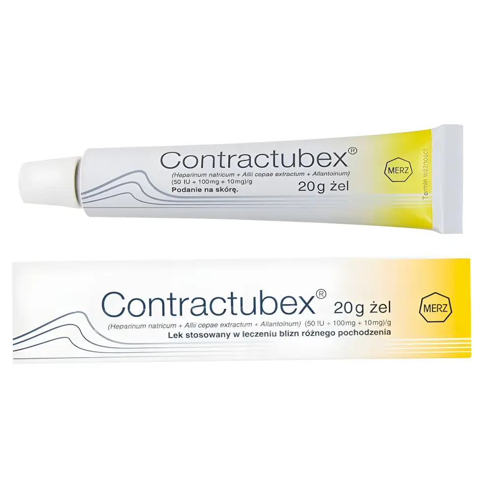 Kem trị sẹo Contractubex, 20g {Ba Lan} Kem trị sẹo Contractubex, 20g {Ba Lan}