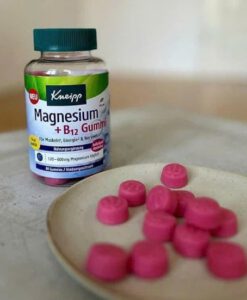 Kẹo dẻo Kneipp Magnesium + B12 Gummis, 60 viên