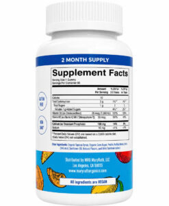 Kẹo dẻo Maryruth's K2 + D3 Calcium Gummies bổ sung canxi D3 K2 cho trẻ từ 2 tuổi, 60 viên