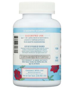 Kẹo dẻo Maryruth's Kids Magnesium Calm Gummies bổ sung magie cho trẻ từ 2 tuổi, 60 viên