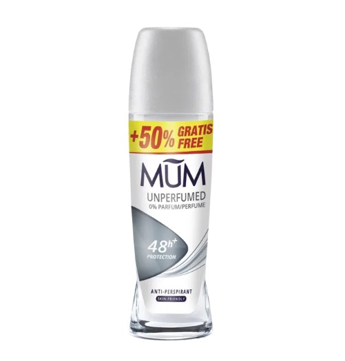 Lăn khử mùi MUM Unperfumed không mùi, 75 ml Lăn khử mùi MUM Unperfumed không mùi, 75 ml