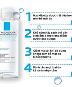 Nước tẩy trang La Roche Posay Eau Micellaire Ultra cho da nhạy cảm, 400ml