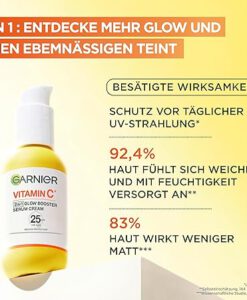 Serum Garnier Vitamin C Glow Booster Serum Crème 2in1 làm sáng da, 50ml