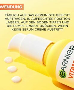 Serum Garnier Vitamin C Glow Booster Serum Crème 2in1 làm sáng da, 50ml
