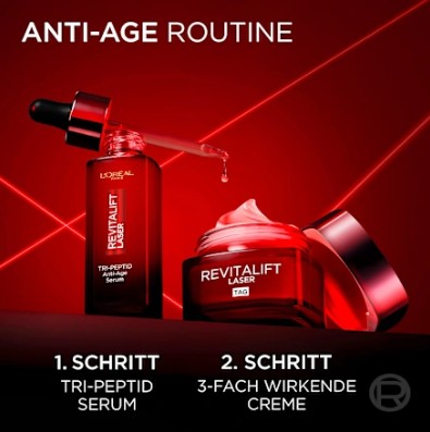 Serum Loreal Revitalift Laser Tri-Peptid Anti-Age chống lão hóa, giảm nếp nhăn, 30ml Serum Loreal Revitalift Laser Tri-Peptid Anti-Age chống lão hóa, giảm nếp nhăn, 30ml