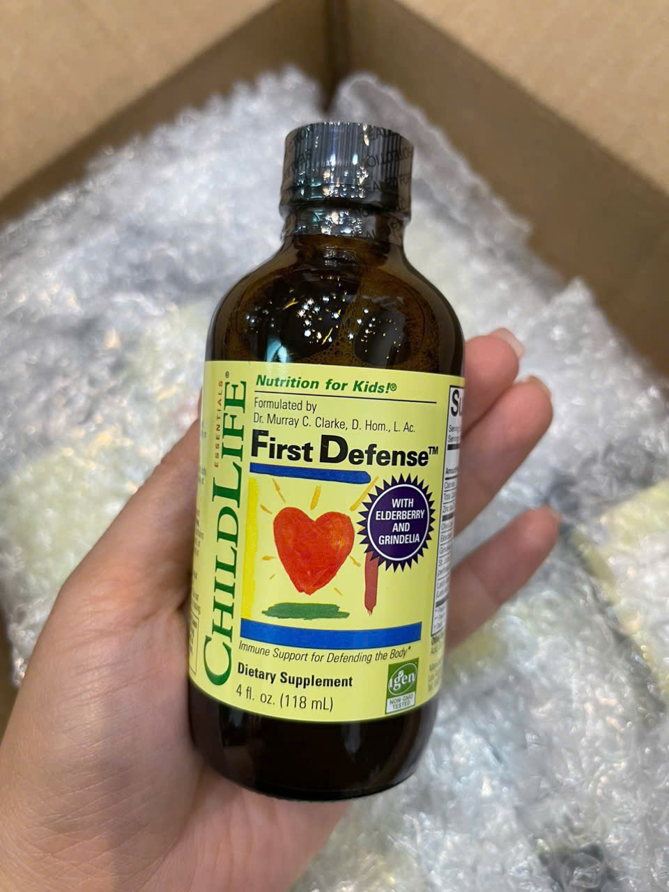 Siro Childlife First Defense tăng đề kháng cho trẻ từ 6 tháng tuổi, 118ml Siro Childlife First Defense tăng đề kháng cho trẻ từ 6 tháng tuổi, 118ml