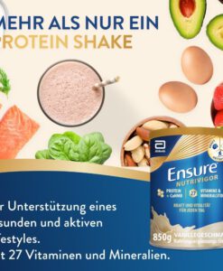 Sữa Bột Ensure NutriVigor Vanille Geschmack, 850g