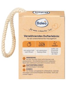Tẩy tế bào chết dạng bánh hương đào Balea Festes Duschpeeling, 100g