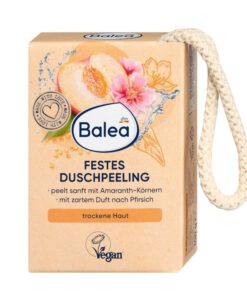 Tẩy tế bào chết dạng bánh hương đào Balea Festes Duschpeeling, 100g