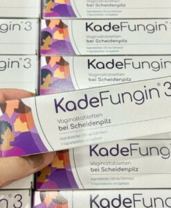 Thuốc đặt phụ khoa KadeFungin 3 Kombi-packung điều trị viêm nhiễm phụ khoa, 1 hộp