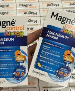 Viên ngậm Nutreov Magné Control Junior & Adultes Magnesium Marine bổ sung magie, 30 viên