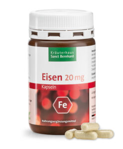 Viên sắt hữu cơ Sanct Bernhard Eisen 20mg, 120 viên
