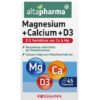 Viên uống altapharma Magnesium + Calcium + D3, 45 viên