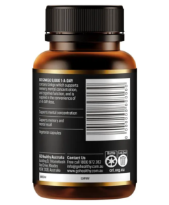 Viên uống bổ não Go Healthy Go Ginkgo 9000 1-A-Day, 60 viên