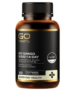 Viên uống bổ não Go Healthy Go Ginkgo 9000 1-A-Day, 60 viên