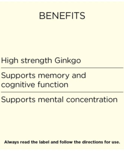 Viên uống bổ não Go Healthy Go Ginkgo 9000 1-A-Day, 60 viên
