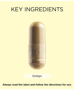 Viên uống bổ não Go Healthy Go Ginkgo 9000 1-A-Day, 60 viên