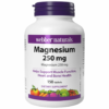 Viên uống bổ sung magie Webber Naturals Magnesium 250mg, 150 viên {Úc}