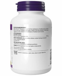 Viên uống bổ sung magie Webber Naturals Magnesium 250mg, 150 viên {Úc}