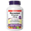 Viên uống bổ sung magie Webber Naturals Magnesium Bisglycinate 200mg, 120 viên