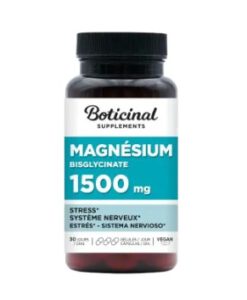 Viên uống Boticinal Magnesium Bisglycinate 1500mg bổ sung magie, 90 viên