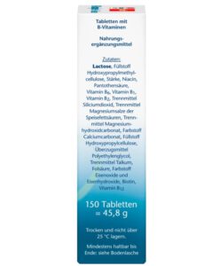 Viên uống Doppelherz B-Komplex + Folsäure Depot bổ sung vitamin nhóm B và Axit Folic, 150 viên