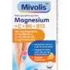 Viên ngậm Mivolis Magnesium + Vitamin C + Vitamin B6 + B12, 30 viên