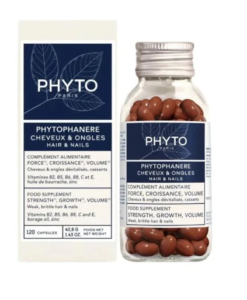 Viên uống mọc tóc Phyto Phytophanere Cheveux & Ongles, 120 viên