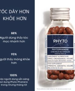 Viên uống mọc tóc Phyto Phytophanere Cheveux & Ongles, 120 viên