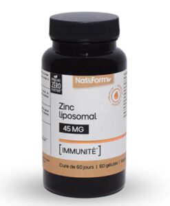 Viên uống Nat&Form Zinc Liposomal 45mg bổ sung kẽm, 60 viên