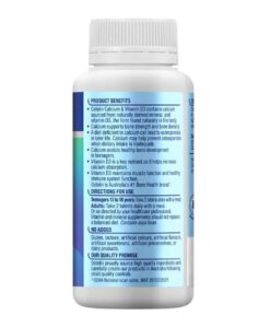 Viên uống Ostelin Calcium & Vitamin D3 bổ sung canxi và vitamin D3, 130 viên