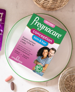 Viên uống tăng khả năng thụ thai Vitabiotics Pregnacare Him & Her Conception, 60 viên