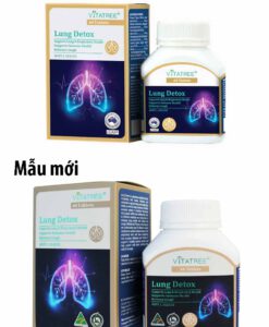 Viên uống thải độc phổi Vitatree Lung Detox, 60 viên