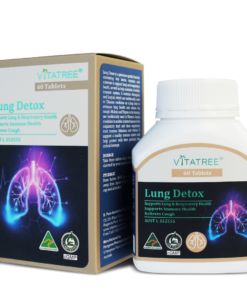 Viên uống thải độc phổi Vitatree Lung Detox, 60 viên