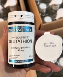 Viên uống Therascience Physiomance Glutathion trắng da, thải độc, 30 viên
