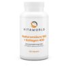 Viên uống Vitaworld Hyaluronsäure 100 + Kollagen 400 cấp nước, làm đẹp da, 120 viên