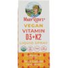 Vitamin D3 K2 hữu cơ Maryruth's Vegan Vitamin D3 + K2 Liquid Spray, 30ml