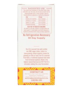 Vitamin D3 K2 hữu cơ Maryruth's Vegan Vitamin D3 + K2 Liquid Spray, 30ml