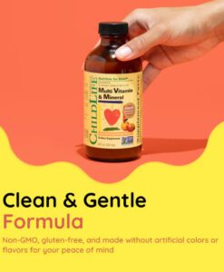 Vitamin tổng hợp Childlife Multi Vitamin & Mineral cho trẻ từ 6 tháng tuổi, 237ml