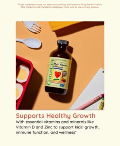Vitamin tổng hợp Childlife Multi Vitamin & Mineral cho trẻ từ 6 tháng tuổi, 237ml