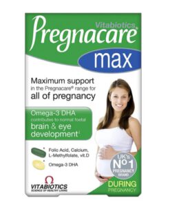 Vitamin tổng hợp cho bà bầu Vitabiotics Pregnacare Max, 84 viên