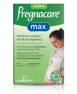 Vitamin tổng hợp cho bà bầu Vitabiotics Pregnacare Max, 84 viên