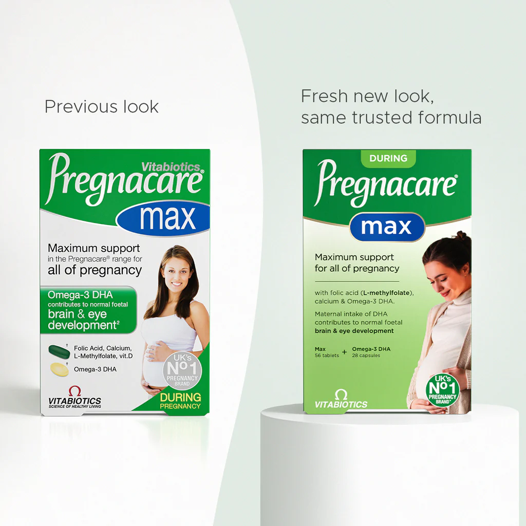 Vitamin tổng hợp cho bà bầu Vitabiotics Pregnacare Max, 84 viên Vitamin tổng hợp cho bà bầu Vitabiotics Pregnacare Max, 84 viên