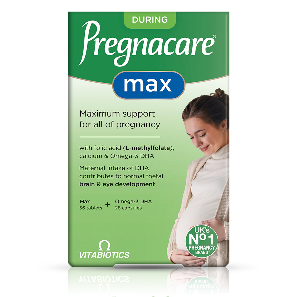 Vitamin tổng hợp cho bà bầu Vitabiotics Pregnacare Max, 84 viên Vitamin tổng hợp cho bà bầu Vitabiotics Pregnacare Max, 84 viên