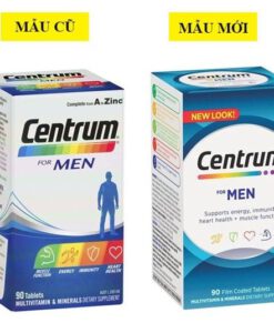 Vitamin tổng hợp cho nam Centrum For Men, 90 viên