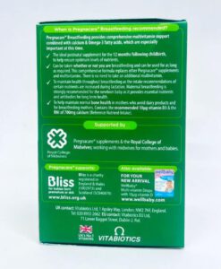 Vitamin tổng hợp Vitabiotics Pregnacare Breast-Feeding cho phụ nữ sau sinh và cho con bú, 84 viên