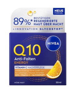 Bộ kem dưỡng da Nivea Q10 Anti-Falten Energy ngày đêm, 2x50 ml