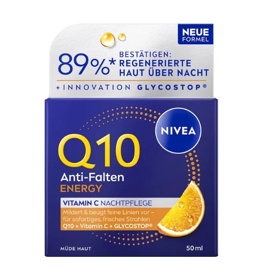 Bộ kem dưỡng da Nivea Q10 Anti-Falten Energy ngày đêm, 2x50 ml Bộ kem dưỡng da Nivea Q10 Anti-Falten Energy ngày đêm, 2x50 ml