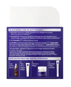 Bộ kem dưỡng da Nivea Q10 Anti-Falten Energy ngày đêm, 2x50 ml