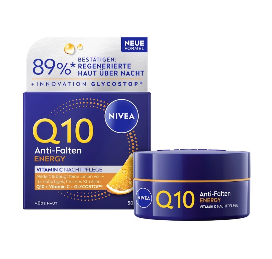 Bộ kem dưỡng da Nivea Q10 Anti-Falten Energy ngày đêm, 2x50 ml Bộ kem dưỡng da Nivea Q10 Anti-Falten Energy ngày đêm, 2x50 ml